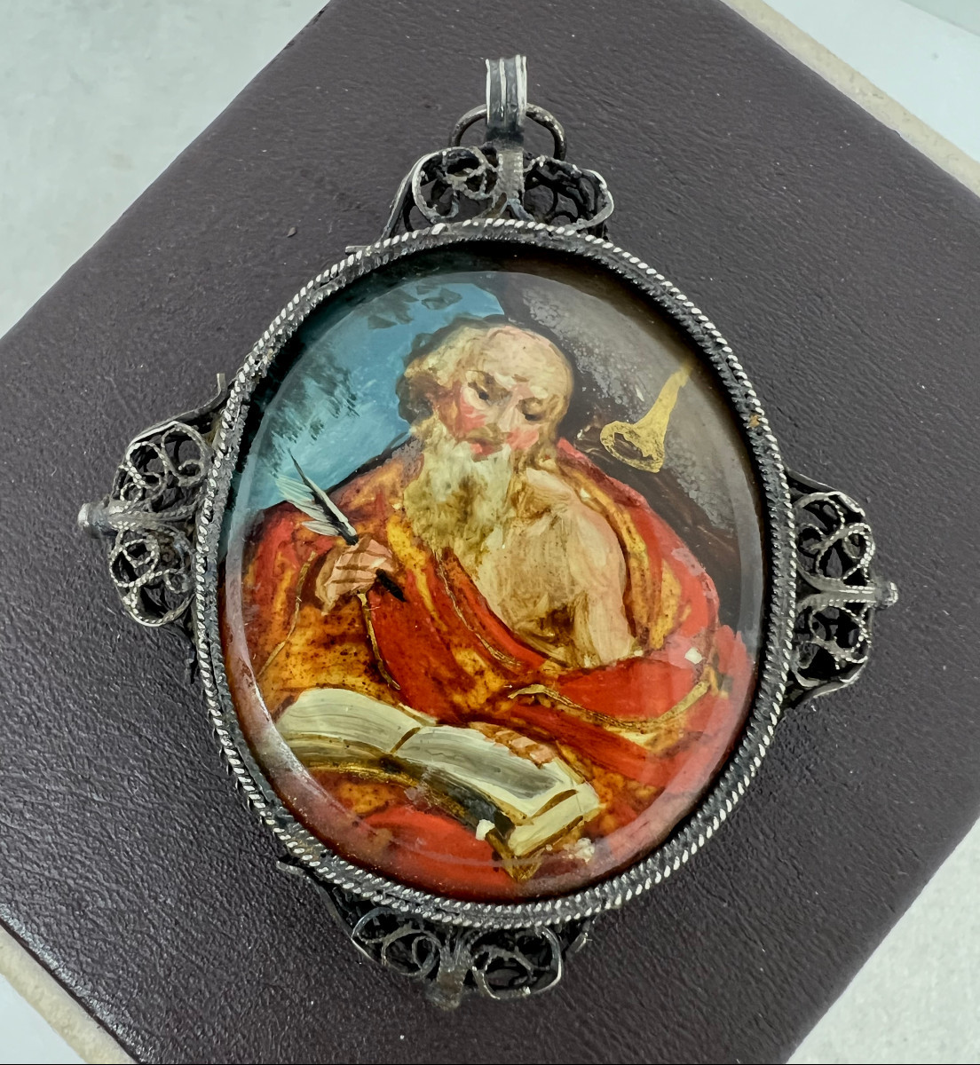 Ciondolo Reliquario XVIII sec.