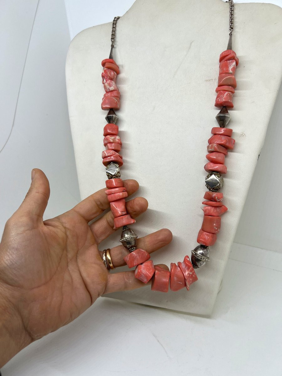 Africa del Nord XX sec corallo e argento -photo-3