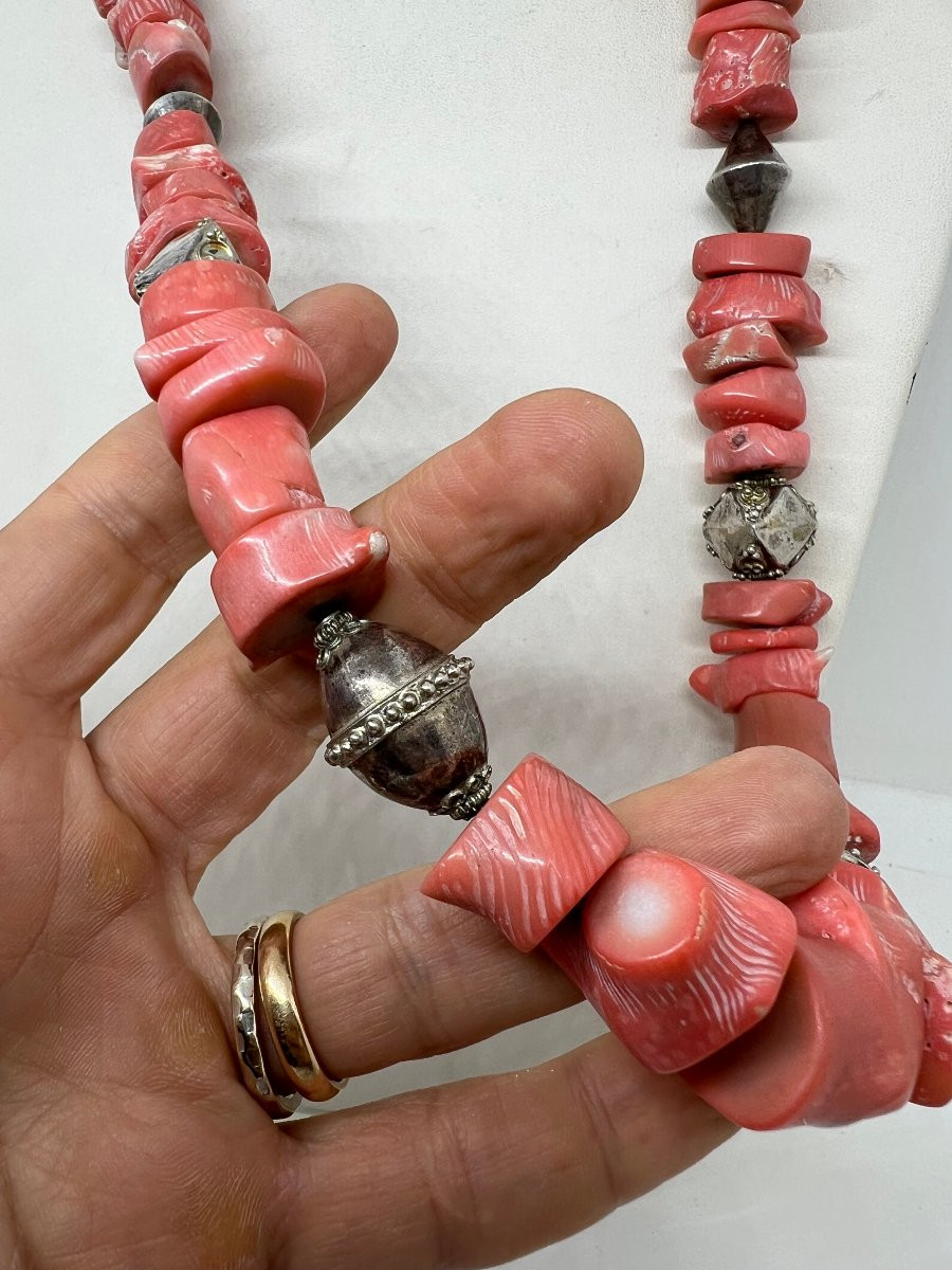 Africa del Nord XX sec corallo e argento -photo-4