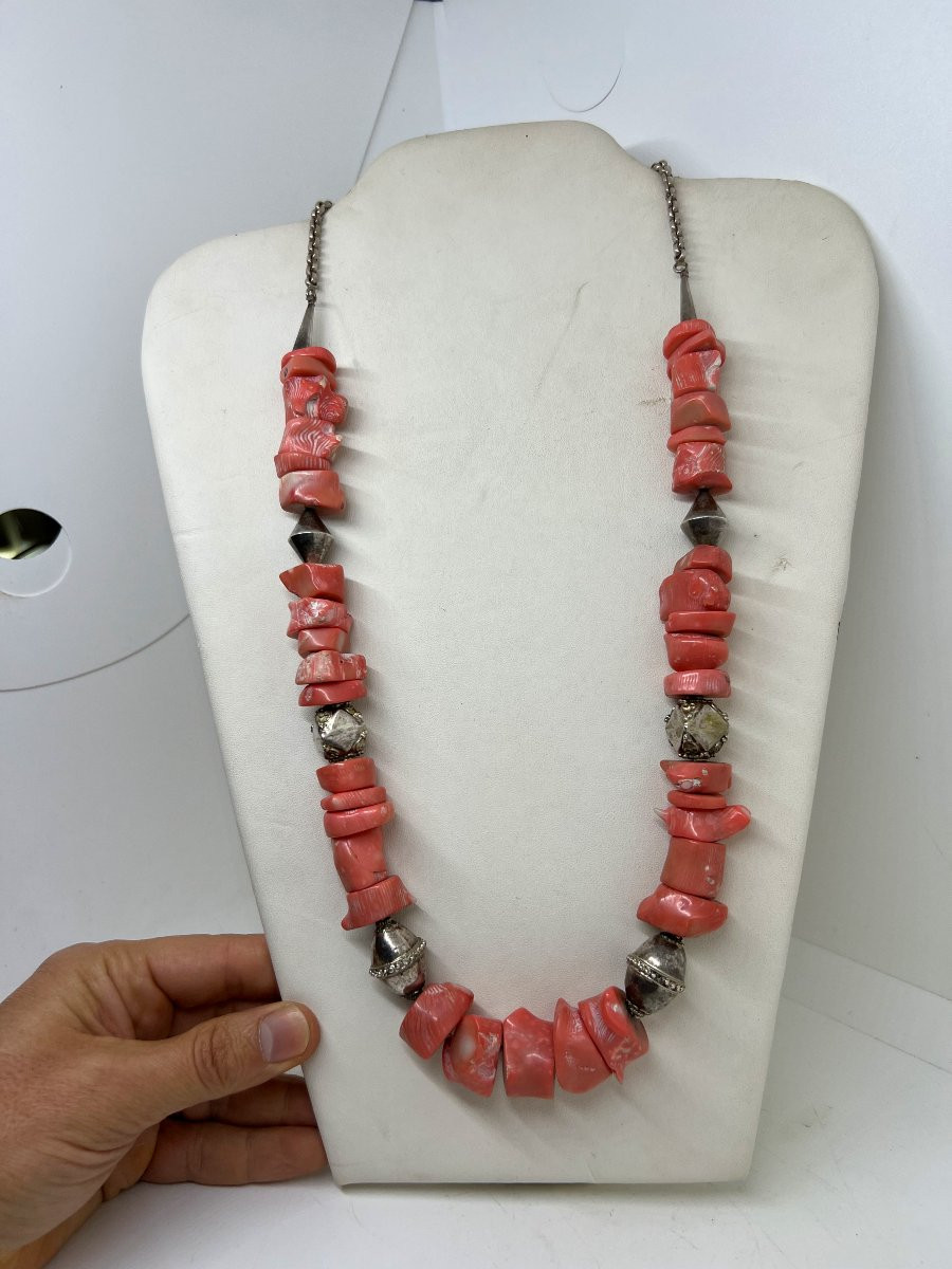 Africa del Nord XX sec corallo e argento -photo-6