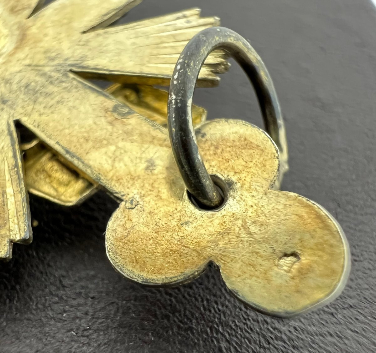 Francia fine del XIX sec argento dorato-photo-3