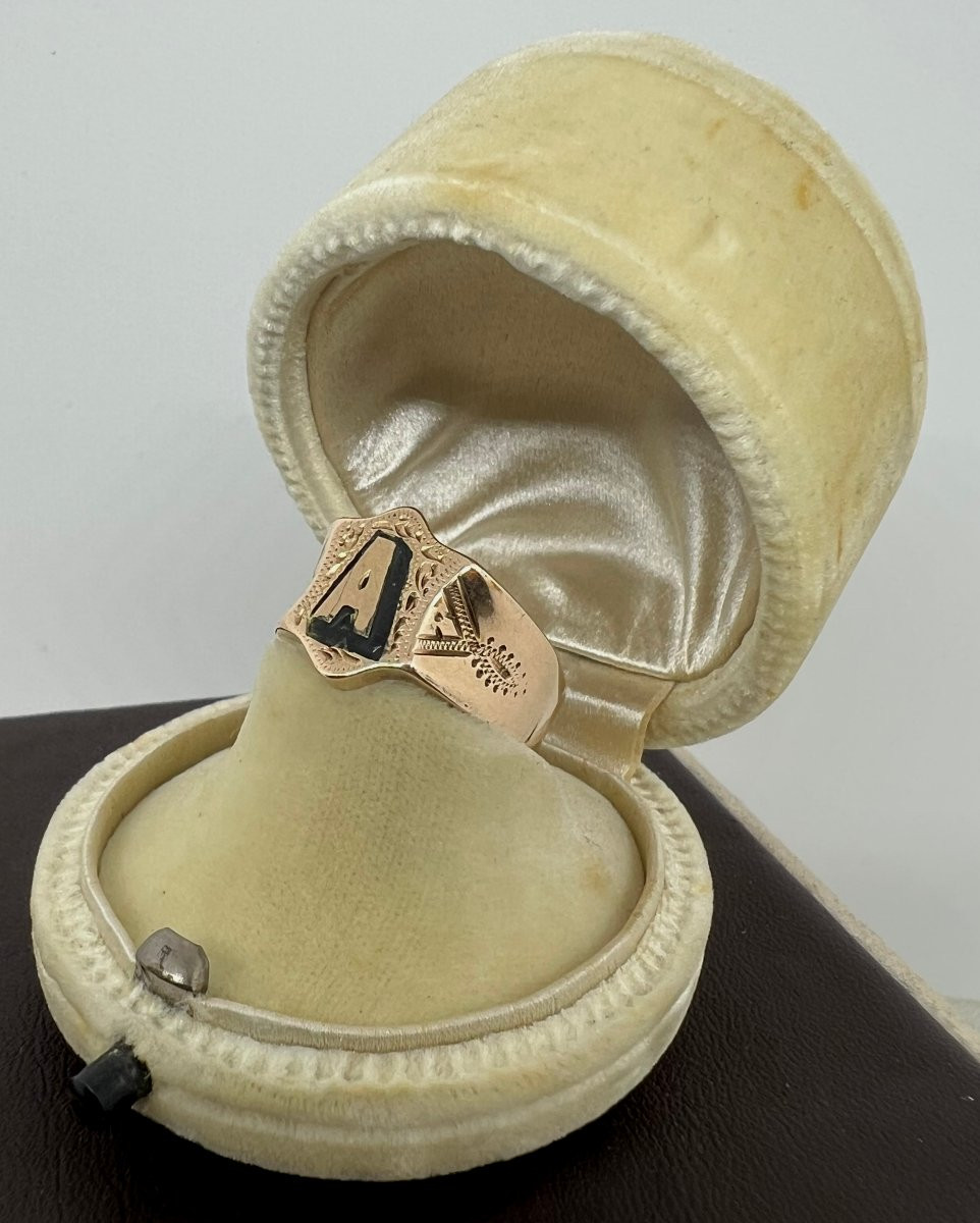 Francia fine del XIX sec oro 9 kt-photo-3