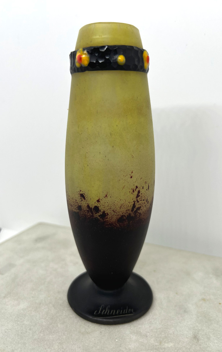 Charles Schneider 1881-1953 vaso