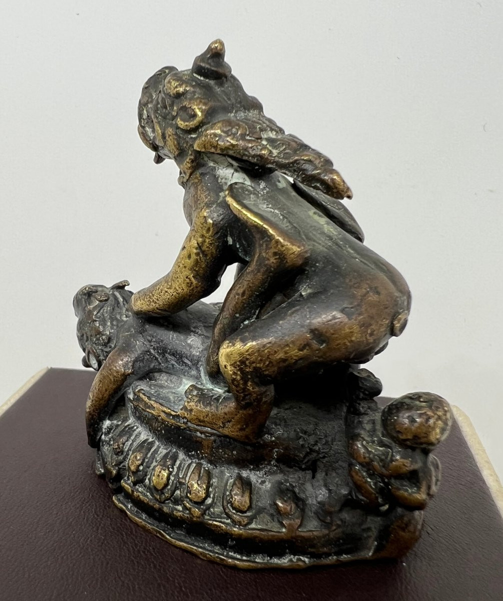 Nepal XX sec bronze-photo-3