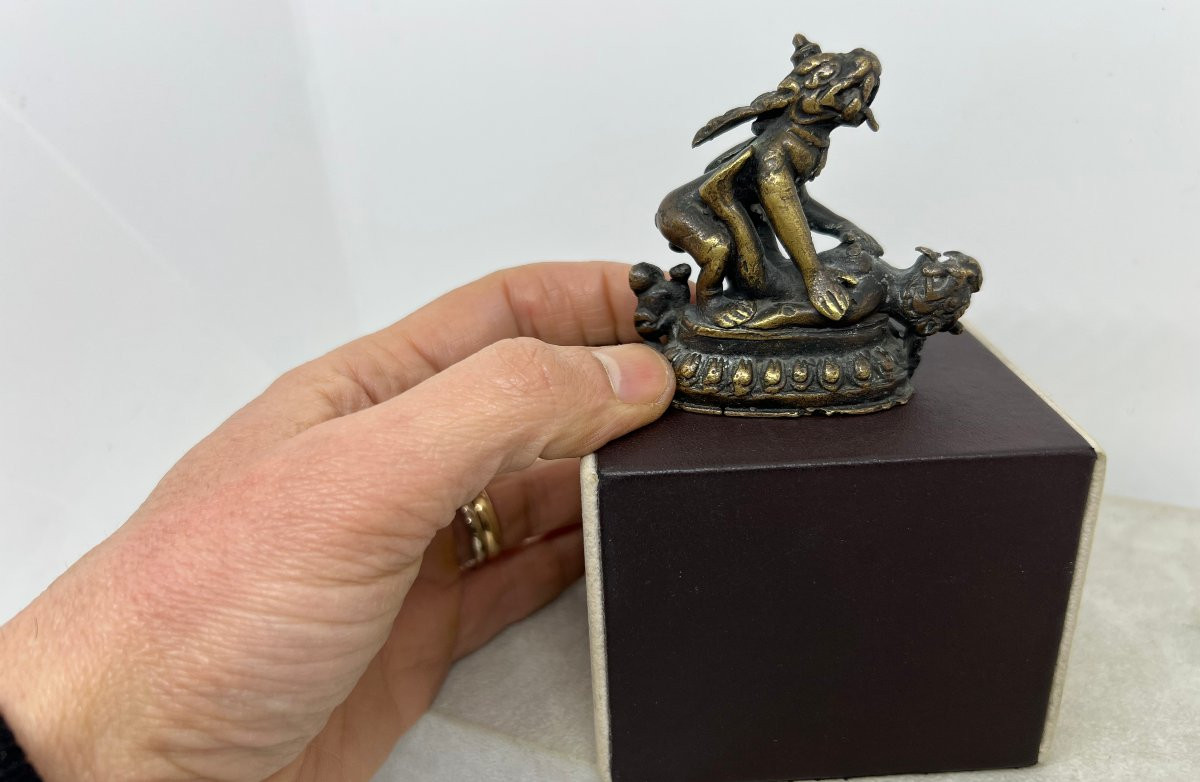 Nepal XX sec bronze-photo-3