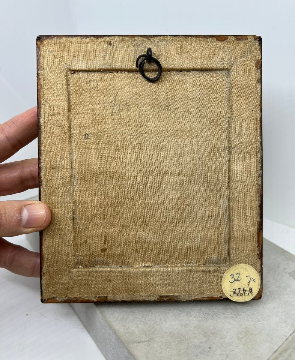 Profilo di uomo in cera XIX sec.-photo-5