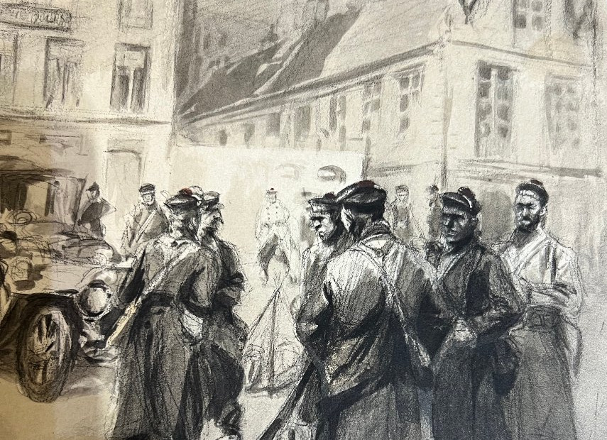 D.Charles Fouqueray 1969-1956 disegno-photo-4