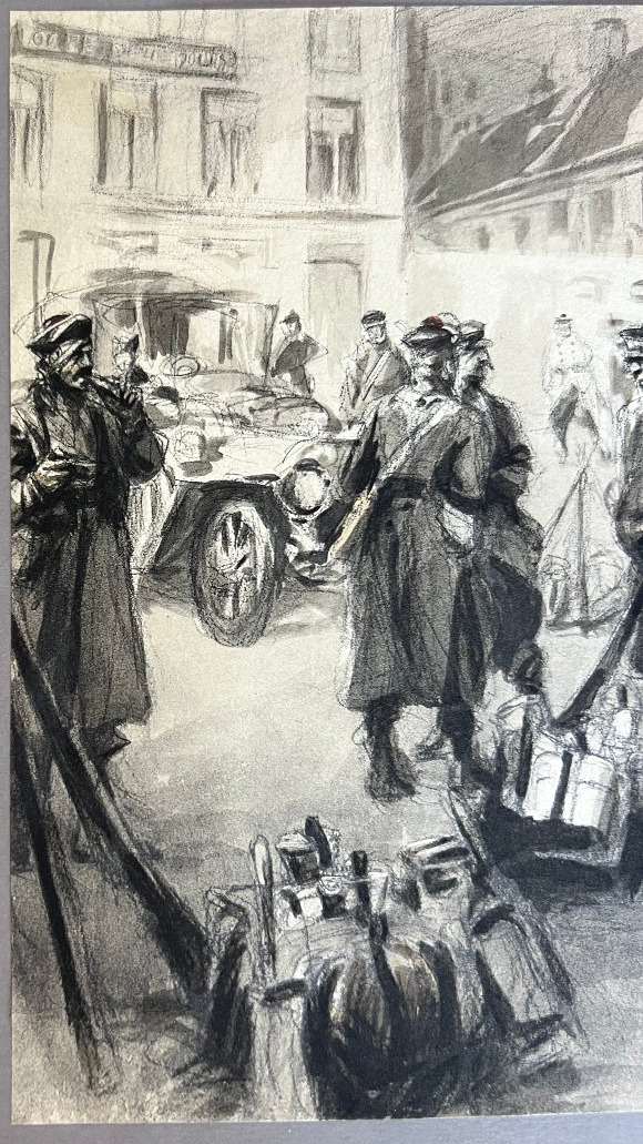 D.Charles Fouqueray 1969-1956 disegno-photo-2
