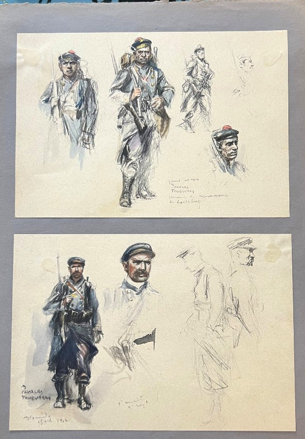 D.Charles Fouqueray 1969-1956 disegno