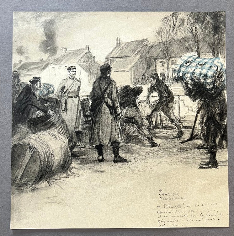 D.Charles Fouqueray 1869-1956 disegno