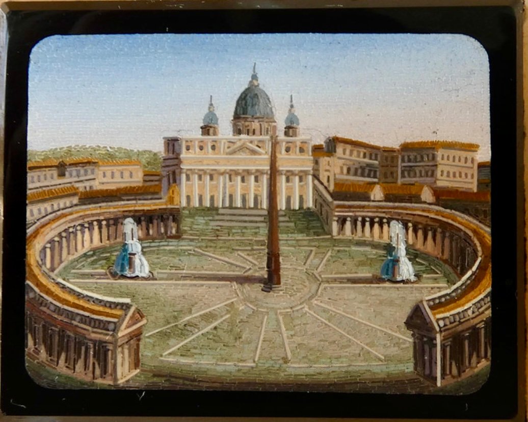 Souvenir del Grand Tour Roma XIX sec 