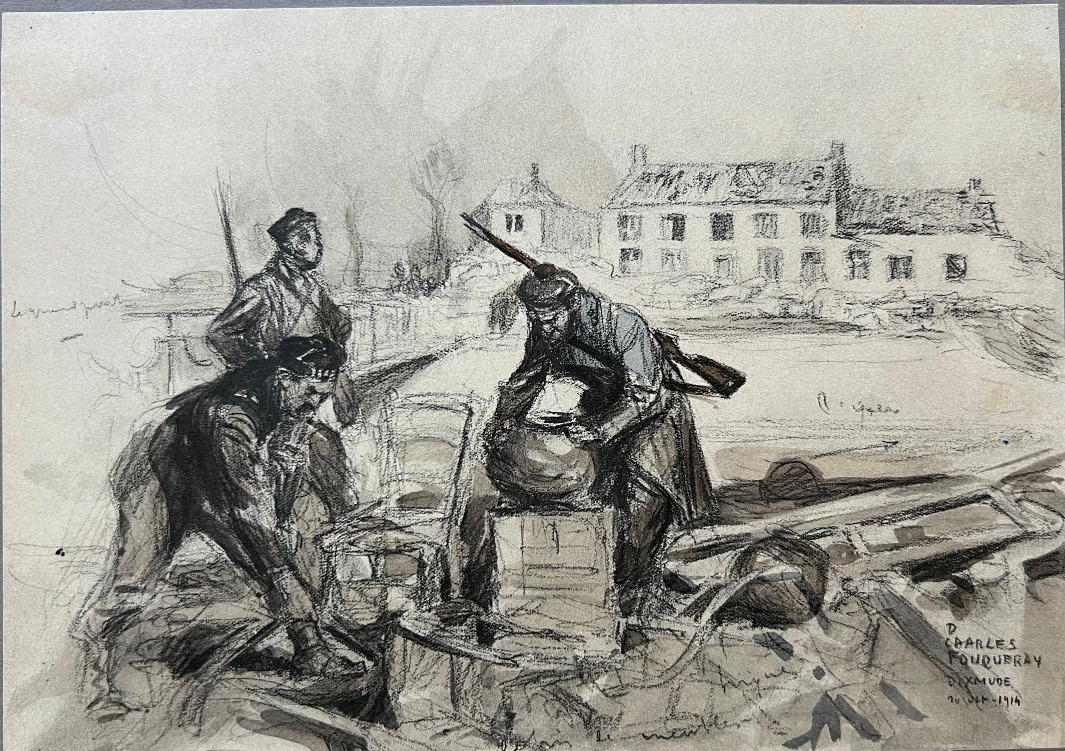  D.Charles Fouqueray 1969-1956  disegno