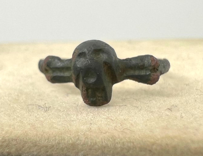 Anello Medioevale in bronzo XV sec.-photo-2