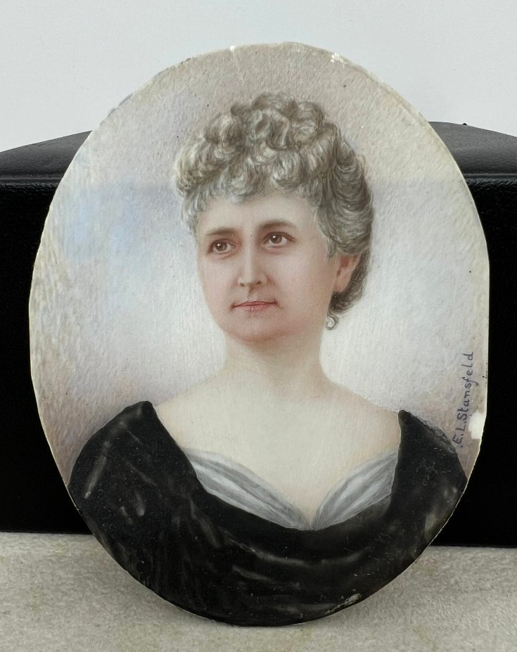 Ellen Louisa Stansfeld (1858-1944) miniatura -photo-2