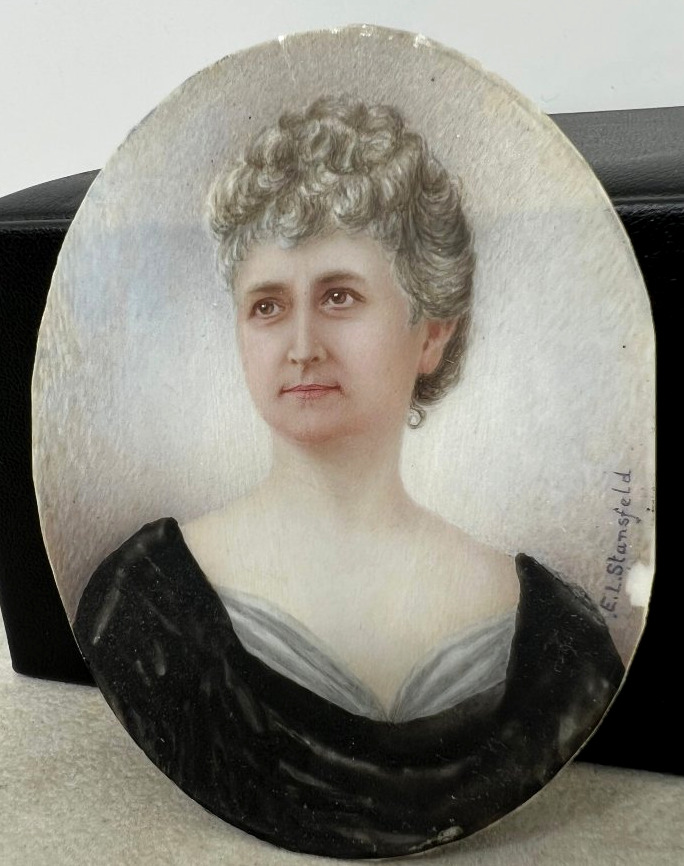 Ellen Louisa Stansfeld (1858-1944) miniatura -photo-4