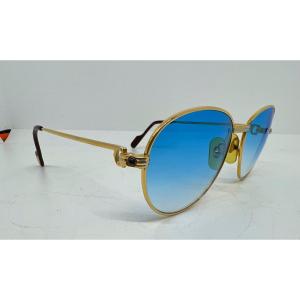 occhiali da sole Cartier modello Louis S Saphir 