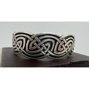 Bracciale rigido in argento 