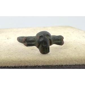 Anello Medioevale in bronzo XV sec.