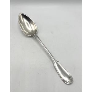 Solid Silver Stew Spoon
