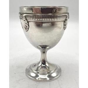 Pedestal Egg Cup In Sterling Silver