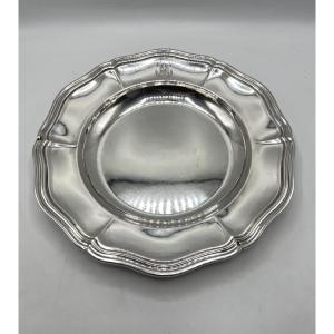Round Hollow Dish In Sterling Silver By Odiot