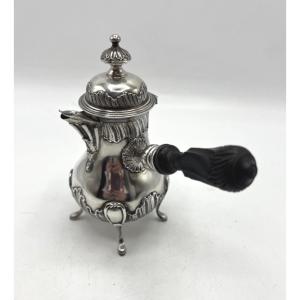 Solid Silver Self-serving Coffee Pot