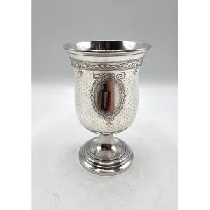 Pedestal Bowl Or Chalice In Sterling Silver