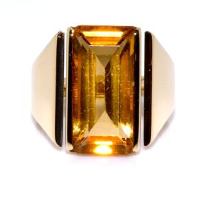 Vintage Citrine Ring