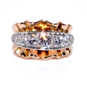 Diamond Tank Ring