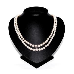 Pearl Double Strand Necklace