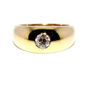 Gold And Diamond Ring