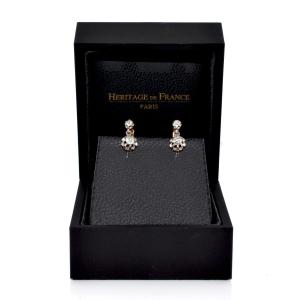 Dormeuses Diamond Earrings