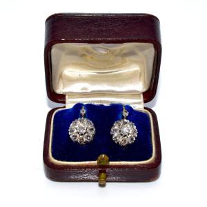 Dormeuses Daisy Diamond Earrings