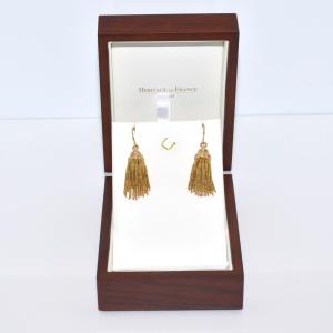 Pompon Earrings