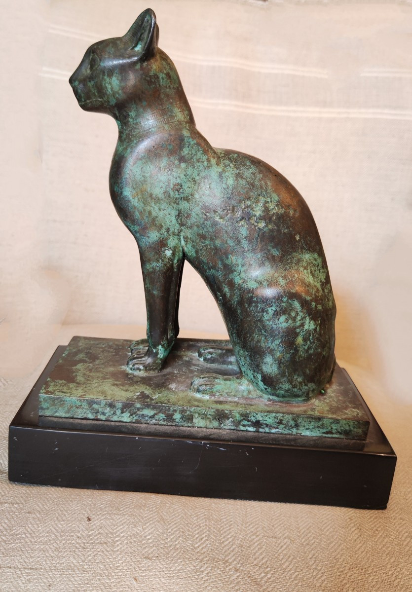 Gatto rappresentante la dea Bastet-photo-3
