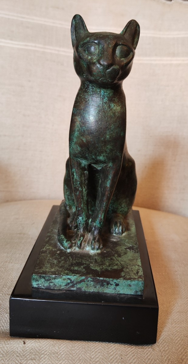 Gatto rappresentante la dea Bastet-photo-4