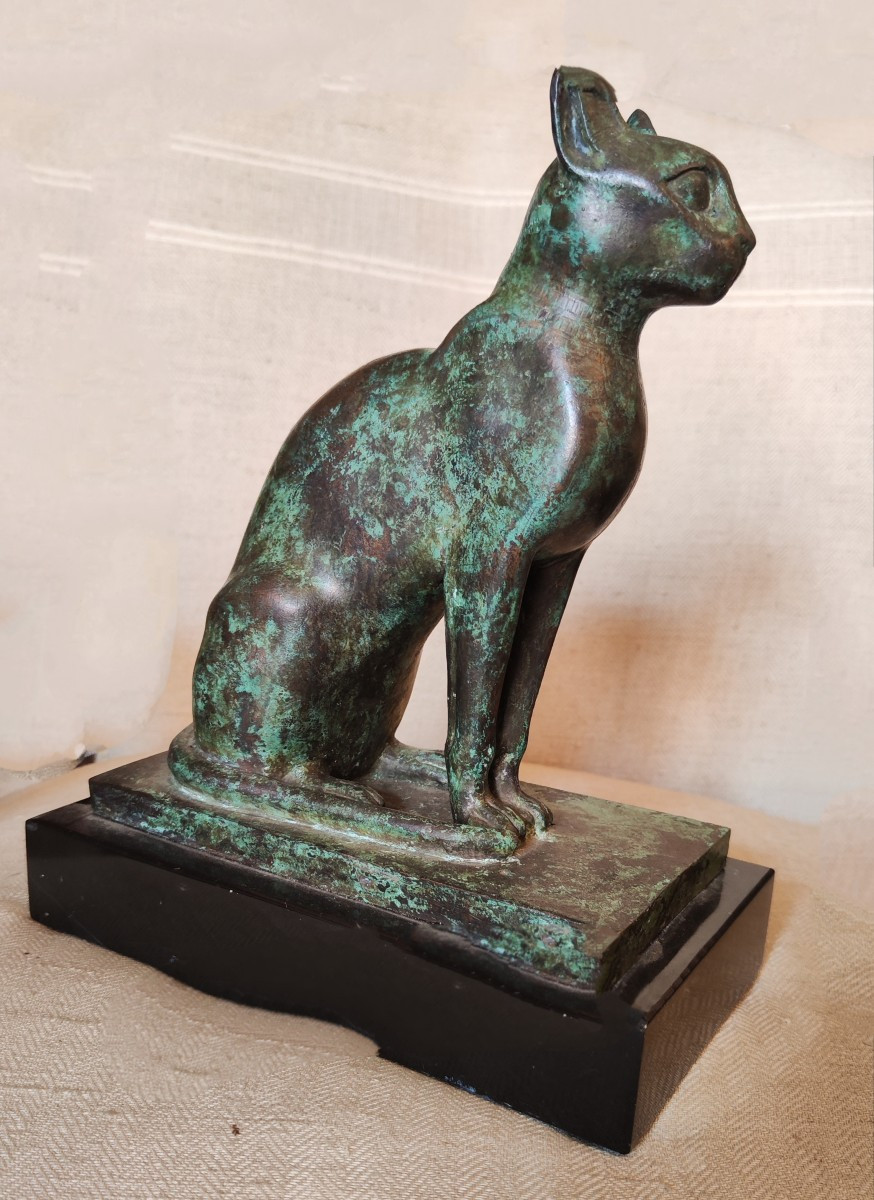 Gatto rappresentante la dea Bastet