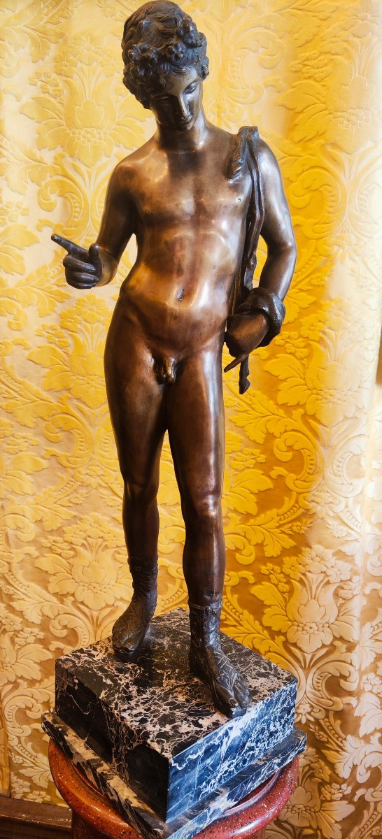 Grand tour  bronzo Narciso 