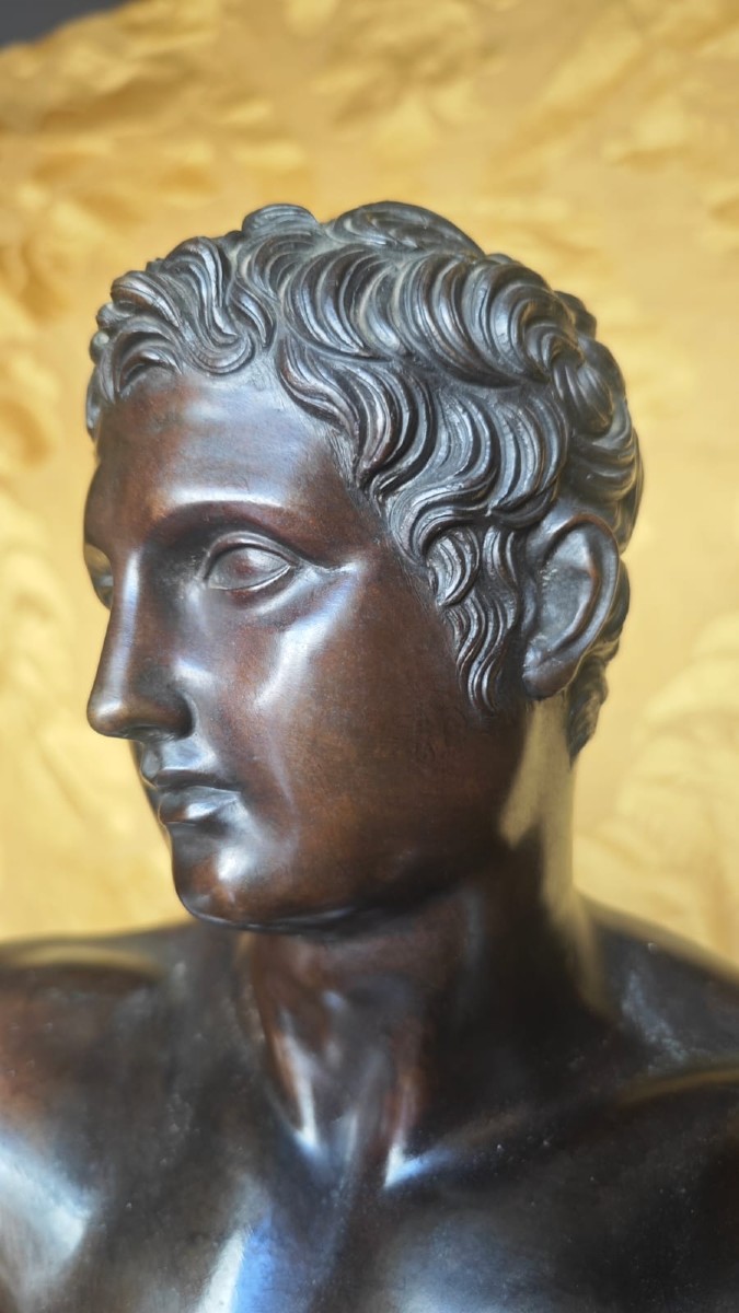 Apoxyomenos Grand Tour la statua bronzea dell'apoxiomenos,ornava le terme di Agrippa,una versio-photo-2