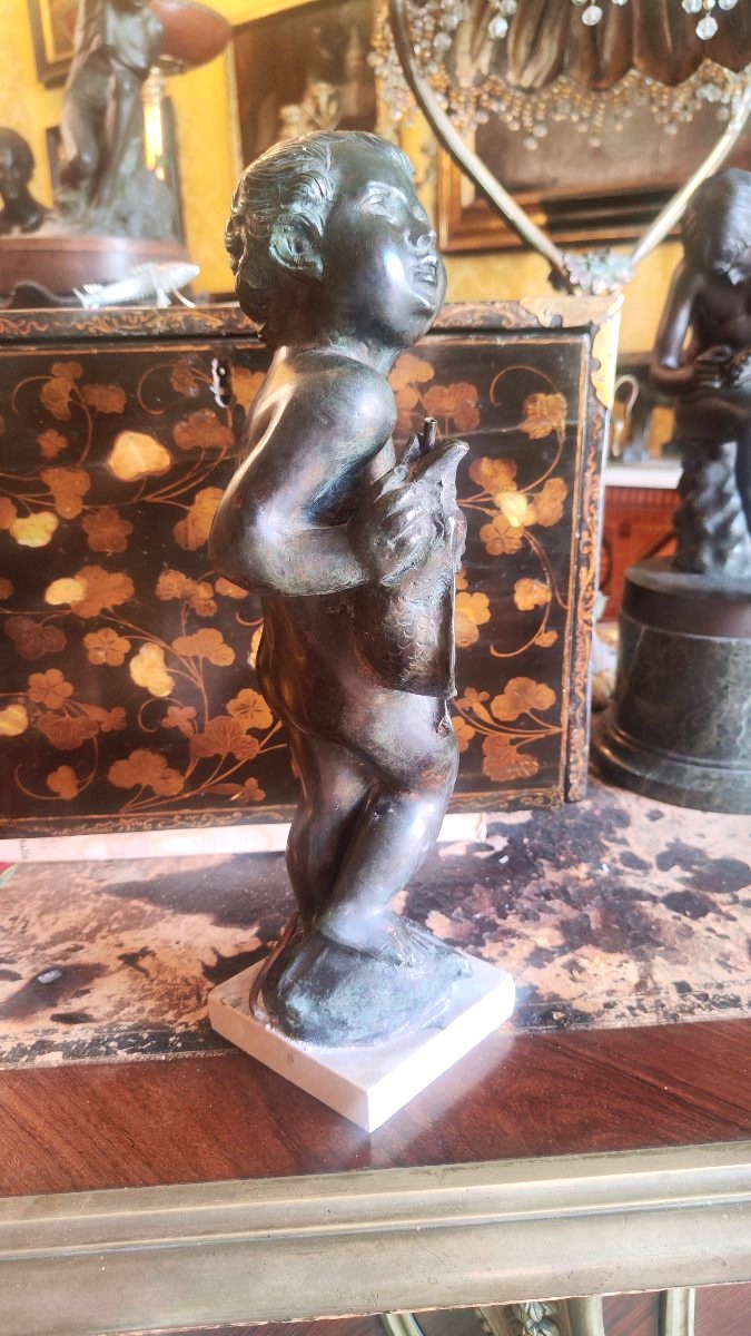 Piccola fontana in bronzo-photo-2
