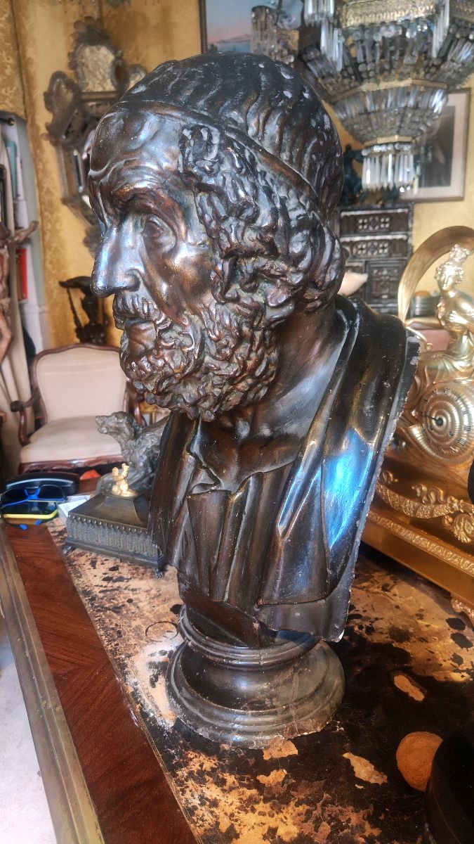 Grand tour busto di Omero-photo-4