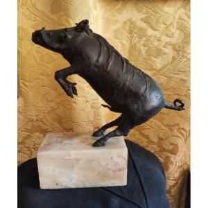 Cinghiale in bronzo 