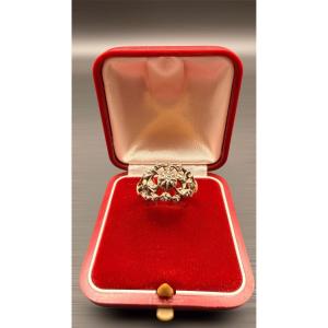 Early 19th Century Ring In 14 Carat Gold.