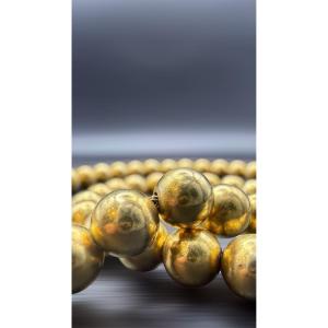 18-carat Yellow Gold Bracelets – Late 20th Century.