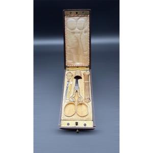 18-carat Gold Sewing Kit – Louis-philippe Period 1830-1848.
