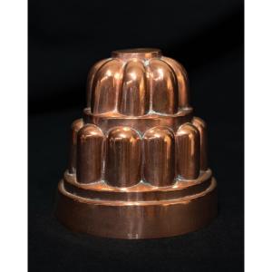 Copper Cake Mold From The Late 19th Century