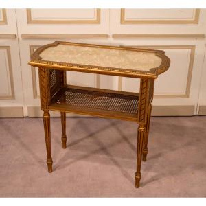 Louis XVI Style Giltwood Tea Table