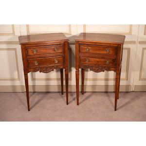 Pair Of Norman Bedside Tables