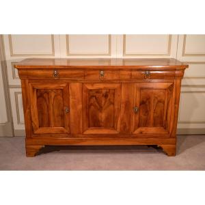 Restoration-style Sideboard In Light Walnut, Mid-19th Century