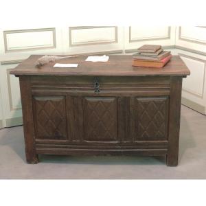 Coffre Bureau Normand Louis XIII